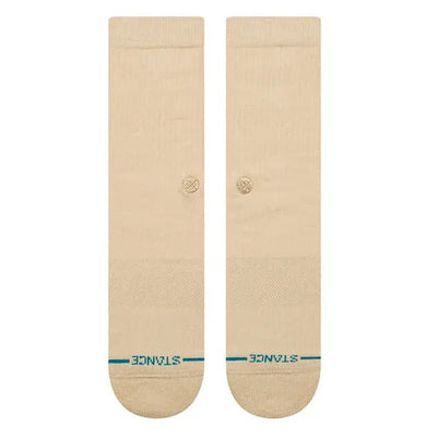 Stance Socks Icon Crew - Sand - Buy online today at Down the Line Surf. International shipping available.