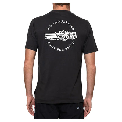 JS Baron Built for Speed Organic Tee - Buy online today at Down the Line Surf. International shipping available.