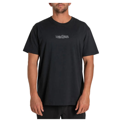 JS Compact Tee - Black - Buy online today at Down the Line Surf. International shipping available.