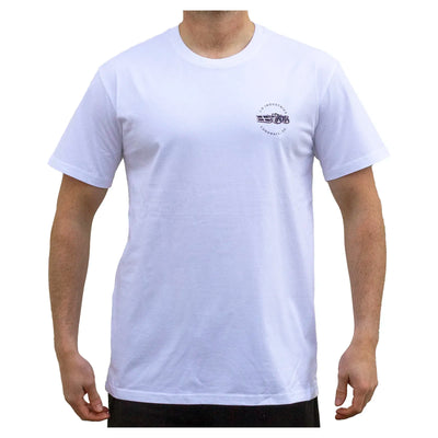 JS Locals Tee Cornwall - White - Buy online today at Down the Line Surf. International shipping available.