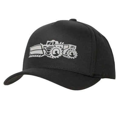 JS Traktor Snapback Cap - Black - Buy online today at Down the Line Surf. International shipping available.