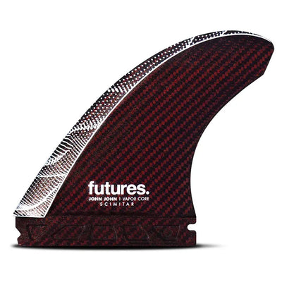 Futures Fins John John Florence Signature Scimitar Tri Fin Set - Large - Buy online today at Down the Line Surf. International shipping available.