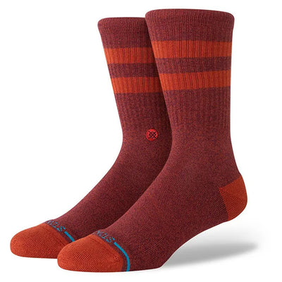 Stance Socks Joven Crew Socks  - Rust - Buy online today at Down the Line Surf. International shipping available.