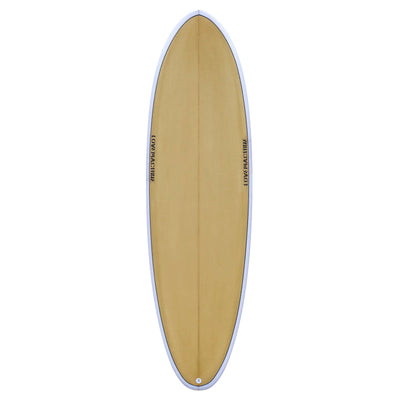 Love Machine Cheet Surfboard - 6'4 - Caramel/Black Pin Line - Buy online today at Down the Line Surf. International shipping available.