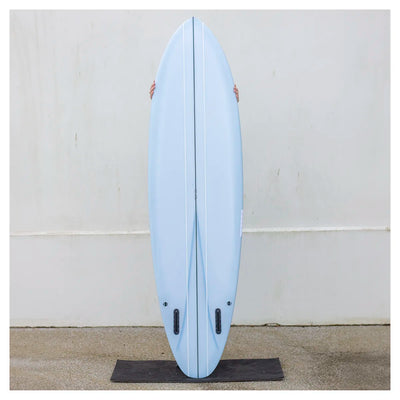 Love Machine FM Surfboard 6'9" - Ice Blue/Pin Line - Buy online today at Down the Line Surf. International shipping available.