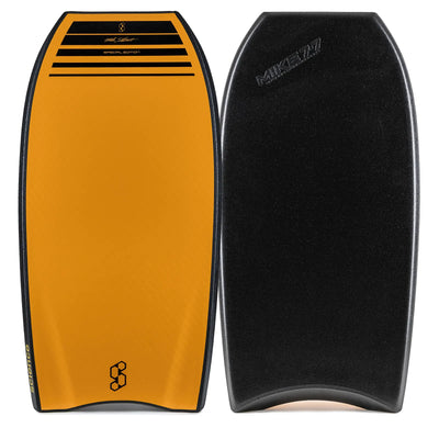 Science Mike 7-7 Bodyboard - Black / Tangerine - Buy online today at Down the Line Surf. International shipping available.