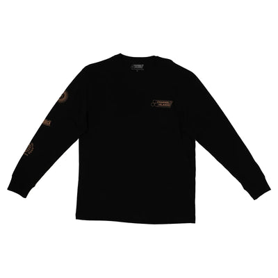 Channel Islands Mixed Bag Long Sleeved Tee - Black - Buy online today at Down the Line Surf. International shipping available.