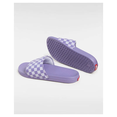Vans Women's MTE La Costa Slide - On Checkerboard/Purple Haze - Buy online today at Down the Line Surf. International shipping available.