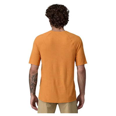 Patagonia Men's Capilene Cool Trail Shirt - Golden Caramel - Buy online today at Down the Line Surf. International shipping available.