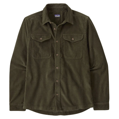 Patagonia Men's Corduroy Shirt - Pine Needle Green - Buy online today at Down the Line Surf. International shipping available.