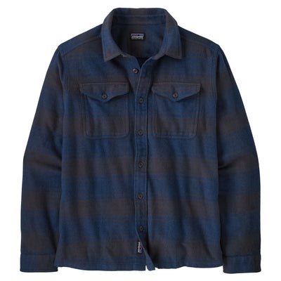 Patagonia Fjord Flannel Mens Shirt - Cascade/Tidepool Blue - Buy online today at Down the Line Surf. International shipping available.