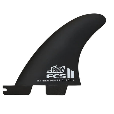 FCS II Mayhem Driver Quad Rear Fin Set - Buy online today at Down the Line Surf. International shipping available.