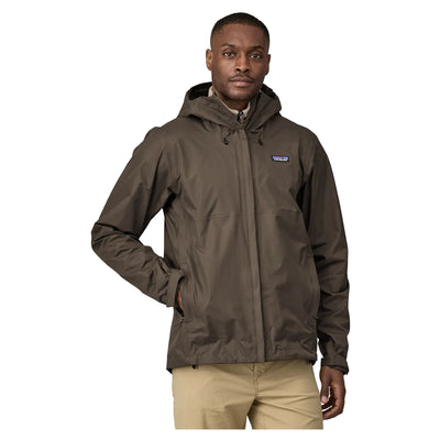 Patagonia Men's Torrentshell 3L Rain Jacket - Dark Walnut - Buy online today at Down the Line Surf. International shipping available.