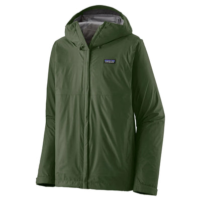 Patagonia Men's Torrentshell 3L Rain Jacket - Torrey Pine Green - Buy online today at Down the Line Surf. International shipping available.