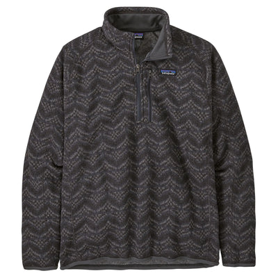 Patagonia Men's Better Sweater 1/4 Zip - Island Escape/Forge Grey - Buy online today at Down the Line Surf. International shipping available.