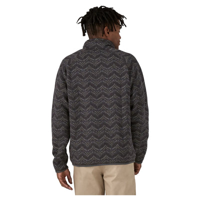 Patagonia Men's Better Sweater 1/4 Zip - Island Escape/Forge Grey - Buy online today at Down the Line Surf. International shipping available.