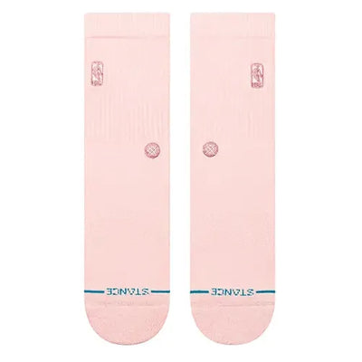 Stance Socks NBA Logoman Wash Socks - Dusty Rose - Buy online today at Down the Line Surf. International shipping available.