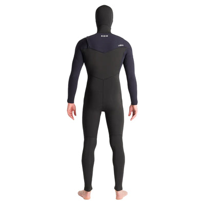 C-Skins NuWave Session 5/4/3 Chest Zip Hooded Wetsuit - Black - Buy online today at Down the Line Surf. International shipping available.