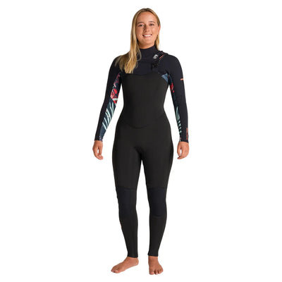 C-Skins Women's NuWave Solace 4/3 Chest Zip Wetsuit - 2026 - Buy online today at Down the Line Surf. International shipping available.