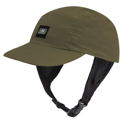 Ocean & Earth Indo 5 Panel Hat - Olive - Buy online today at Down the Line Surf. International shipping available.