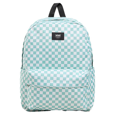 Vans Old Skool Check Backpack - Gray Mist - Buy online today at Down the Line Surf. International shipping available.