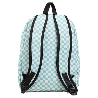 Vans Old Skool Check Backpack - Gray Mist - Buy online today at Down the Line Surf. International shipping available.