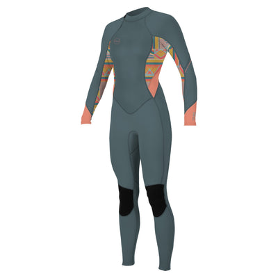 O'Neill Women's Bahia 3/2 Back Zip Wetsuit - IF3 - Buy online today at Down the Line Surf. International shipping available.