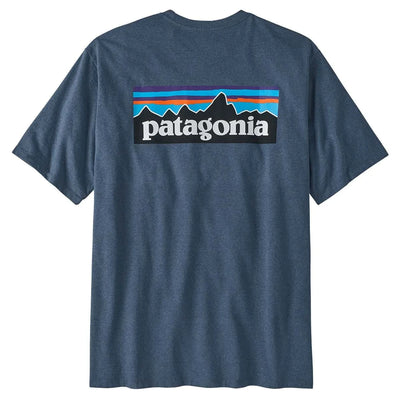 Patagonia Men's P-6 Logo Responsibili-Tee - UTB - Buy online today at Down the Line Surf. International shipping available.