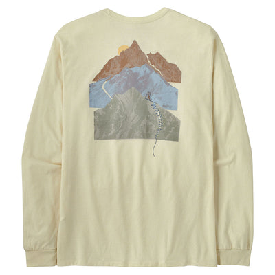 Patagonia Men's Long Sleeved Snowstitcher Reponsibilli-Tee - BCW - Buy online today at Down the Line Surf. International shipping available.