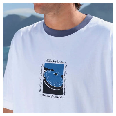 Pukas Magic Bay Contrast Collar Tee - Buy online today at Down the Line Surf. International shipping available.