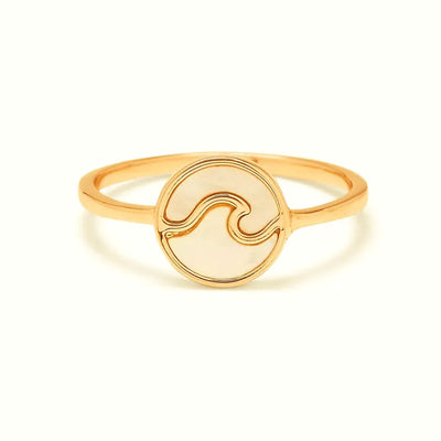 Pura Vida Encinitas Ring - Gold - Buy online today at Down the Line Surf. International shipping available.