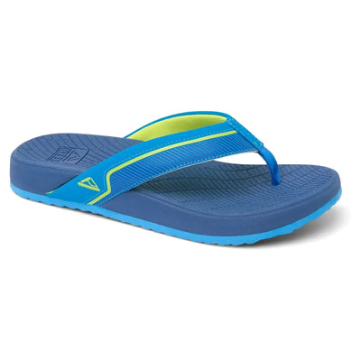 Reef Kids Windswell Sandals - Blue / Volt - Buy online today at Down the Line Surf. International shipping available.