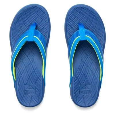 Reef Kids Windswell Sandals - Blue / Volt - Buy online today at Down the Line Surf. International shipping available.