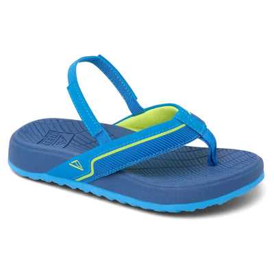 Reef Little Windswell Sandals - Blue / Volt - Buy online today at Down the Line Surf. International shipping available.