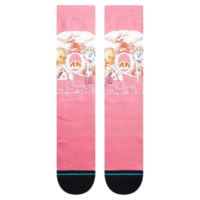 Stance Socks Queen X Stance Races Crew - Dusty Rose - Buy online today at Down the Line Surf. International shipping available.