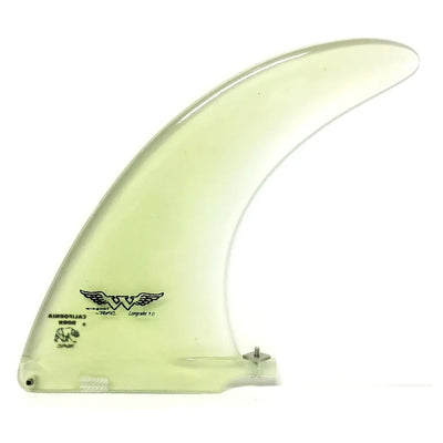 Rainbow Fin Co. Wingnut Longrake Longboard Fin - 9.0" - Natural - Buy online today at Down the Line Surf. International shipping available.