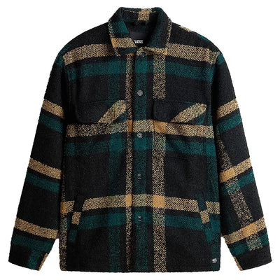 Vans Raywood Shacket Shirt - Black - Buy online today at Down the Line Surf. International shipping available.