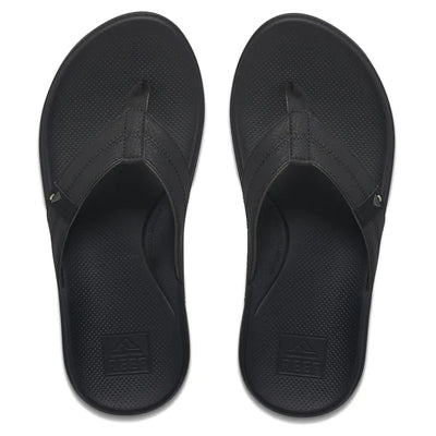 Reef Men's Cushion Phantom II Sandals - Black - Buy online today at Down the Line Surf. International shipping available.