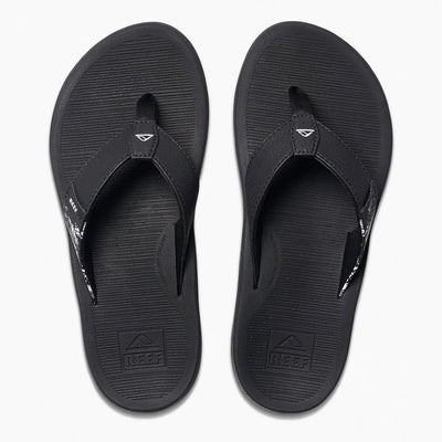 Reef Women's Santa Ana Flip Flops - Black/White - Buy online today at Down the Line Surf. International shipping available.