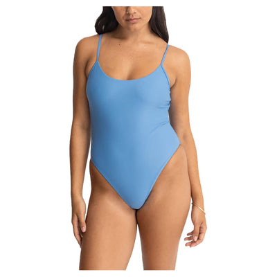 Rhythm Classic Minimal One Piece - Blue - Buy online today at Down the Line Surf. International shipping available.