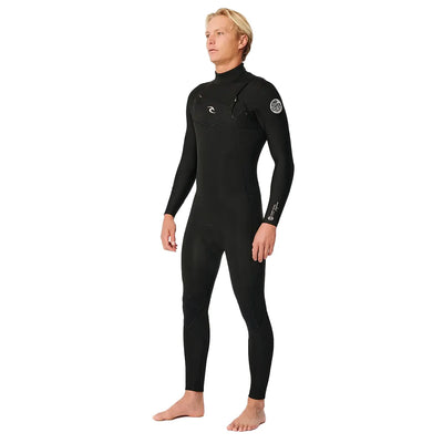 Dawn Patrol Performance Chest Zip Wetsuit 3/2mm - Black - 2024 - Buy online today at Down the Line Surf. International shipping available.