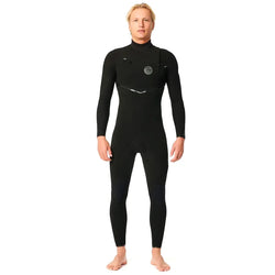 Rip Curl E Bomb 5/3mm Mens Chest Zip Wetsuit - Black 24/25 - Buy online today at Down the Line Surf. International shipping available.