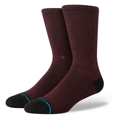 Stance Socks Butter Blend Shelter Socks - Wine - Buy online today at Down the Line Surf. International shipping available.