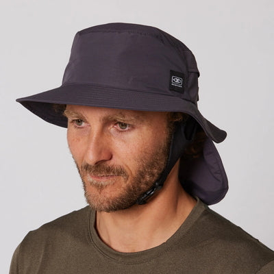 Ocean & Earth Indo 5 Panel Hat - Charcoal - Buy online today at Down the Line Surf. International shipping available.