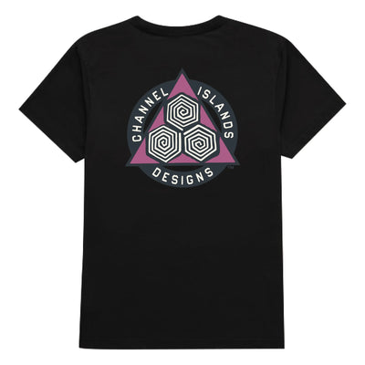 Channel Islands Diamond T-Shirt - Black - Buy online today at Down the Line Surf. International shipping available.