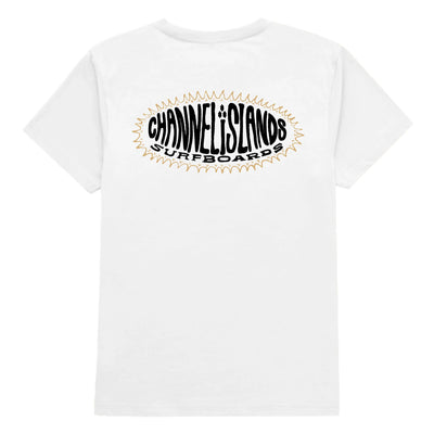 Channel Islands Starburst T-Shirt - White - Buy online today at Down the Line Surf. International shipping available.