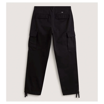 Vans Service Cargo Loose Tapered Pant - Black - Buy online today at Down the Line Surf. International shipping available.