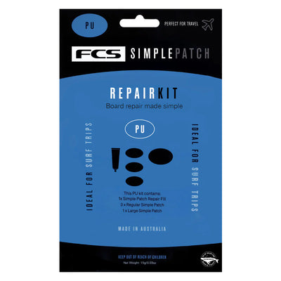 FCS Simple Patch Repair Kit - PU - Buy online today at Down the Line Surf. International shipping available.