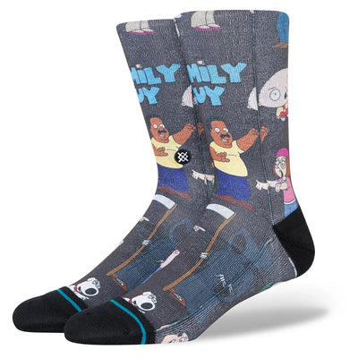 Stance Socks Family Guy - Buy online today at Down the Line Surf. International shipping available.