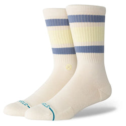 Stance Socks Boyd St Crew Socks - Butter - Buy online today at Down the Line Surf. International shipping available.